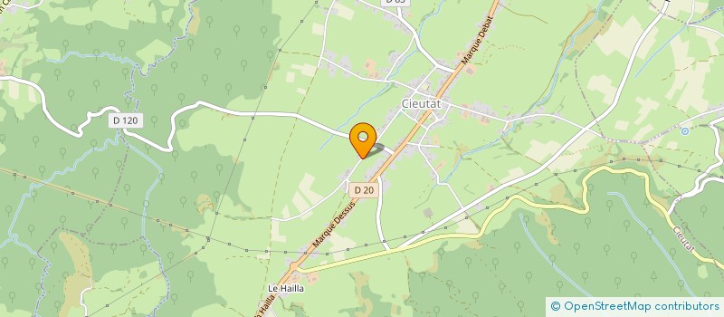 localisation de l'entreprise MADAME NATHALIE DANDRAU-CABARROU  CIEUTAT