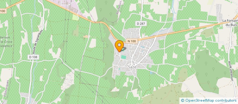 localisation de l'entreprise MADAME NATHALIE DARMON  SAZE