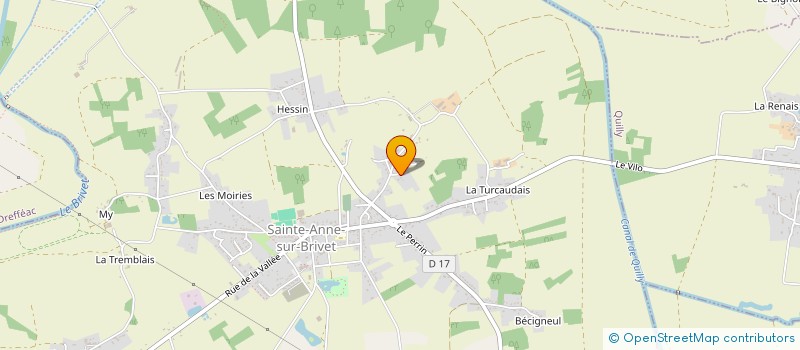 localisation de l'entreprise MADAME NATHALIE DAUTONNEL  SAINTE-ANNE-SUR-BRIVET