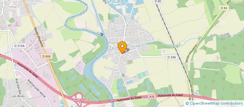 localisation de l'entreprise MADAME NATHALIE DAVION  GURGY