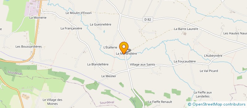 localisation de l'entreprise MADAME NATHALIE DAVY à PERRIERS-EN-BEAUFICEL