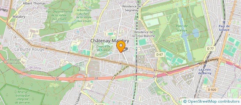 localisation de l'entreprise MADAME NATHALIE DAYAN à CHATENAY-MALABRY