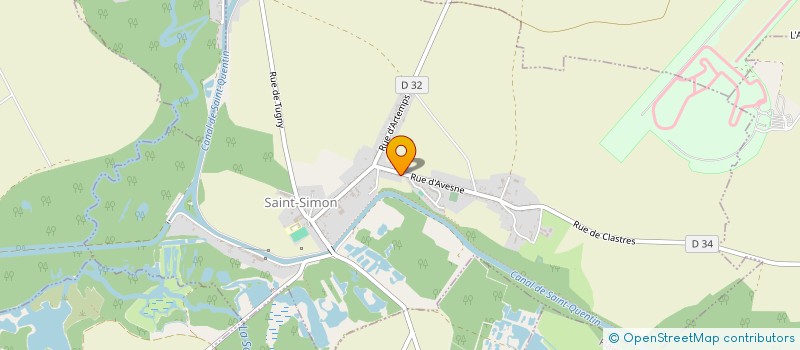 localisation de l'entreprise MADAME NATHALIE DE ALMEIDA  SAINT-SIMON