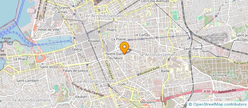 localisation de l'entreprise MADAME NATHALIE DE CARVALHO à MARSEILLE