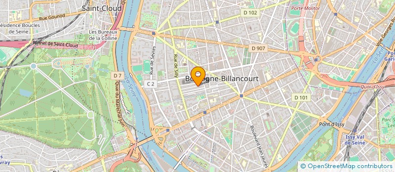 localisation de l'entreprise MADAME NATHALIE DE FAHET à BOULOGNE-BILLANCOURT