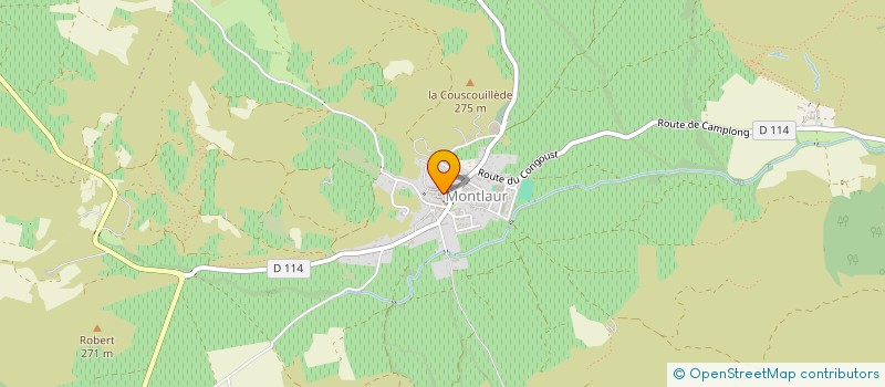 localisation de l'entreprise MADAME NATHALIE DE GUILI  RIEUX-EN-VAL