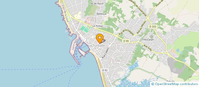 localisation de l'entreprise MADAME NATHALIE DE JESUS  LA TURBALLE