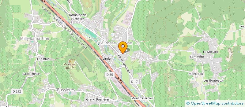 localisation de l'entreprise MADAME NATHALIE DE KECHILAVA à LA ROCHE-VINEUSE