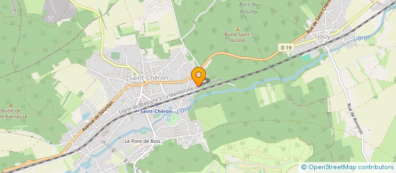 localisation de l'entreprise MADAME NATHALIE DE LA GRANGE  SAINT-CHERON