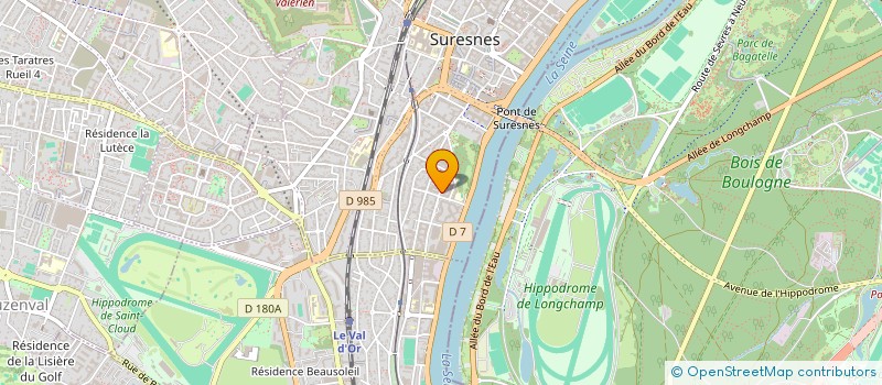 localisation de l'entreprise MADAME NATHALIE DE LOPEZ-VALLERIE à SURESNES