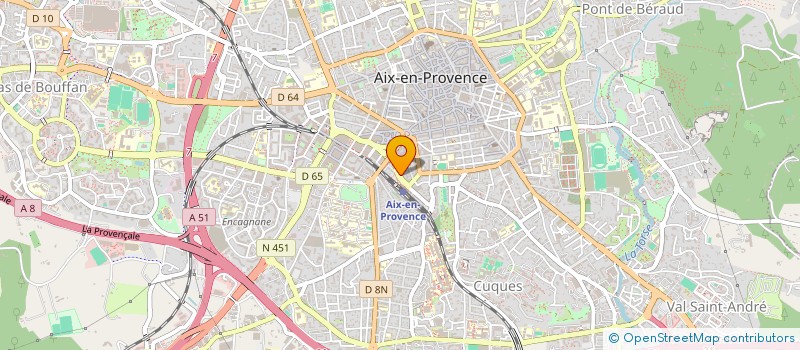 localisation de l'entreprise MADAME NATHALIE DE SMET à AIX-EN-PROVENCE
