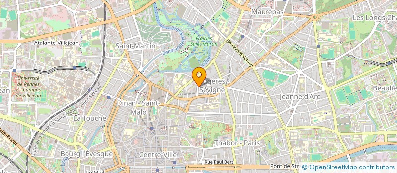 localisation de l'entreprise MADAME NATHALIE DE TROGOFF DU BOISGUEZENNEC  RENNES