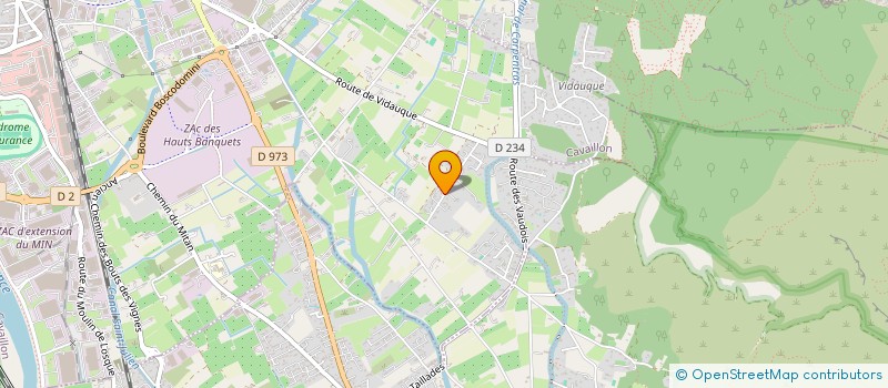 localisation de l'entreprise MADAME NATHALIE DEBARD  CAVAILLON