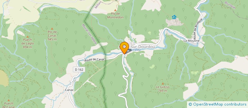 localisation de l'entreprise MADAME NATHALIE DEBART  ARNAC-SUR-DOURDOU