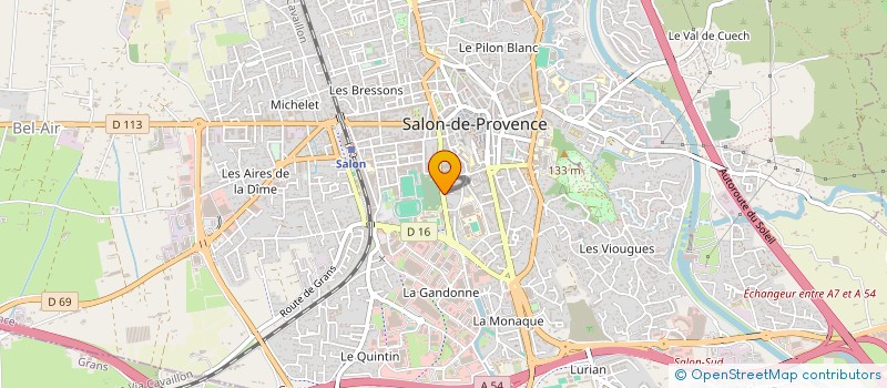 localisation de l'entreprise MADAME NATHALIE DEBIEVE  SALON-DE-PROVENCE