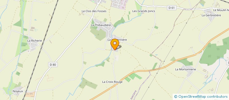 localisation de l'entreprise MADAME NATHALIE DECAUX à SAINT-HILAIRE-DE-CHALEONS