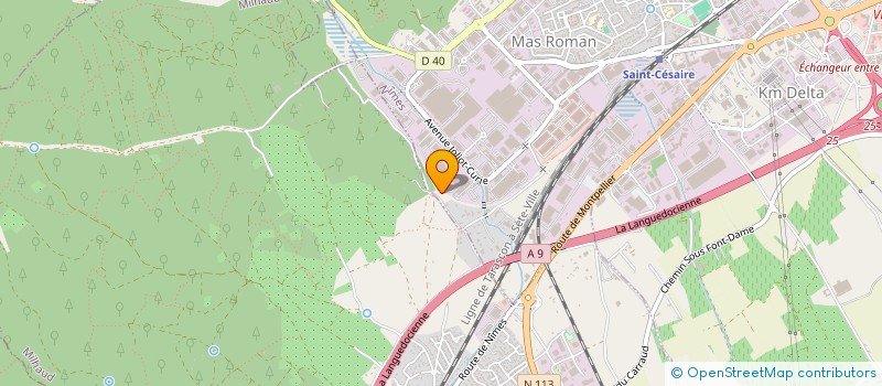 localisation de l'entreprise MADAME NATHALIE DEFAY  BEAUVOISIN