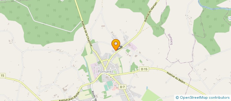localisation de l'entreprise MADAME NATHALIE DEHOUCK  POMAREZ