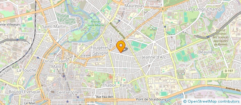localisation de l'entreprise MADAME NATHALIE DEJUCQ à RENNES