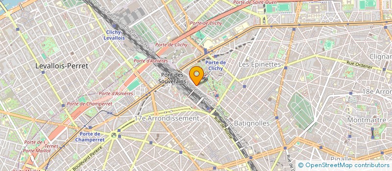 localisation de l'entreprise MADAME NATHALIE DEL ROSARIO  PARIS