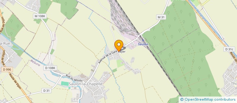 localisation de l'entreprise MADAME NATHALIE DEL VECCHIO  SAULON-LA-CHAPELLE