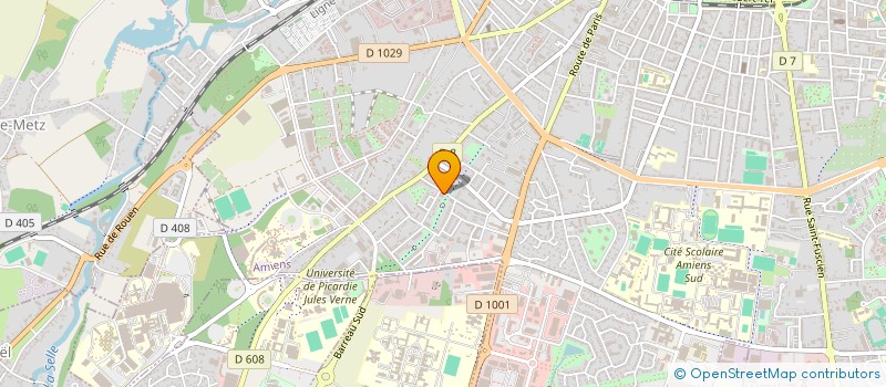 localisation de l'entreprise MADAME NATHALIE DELACHAUSSEE  AMIENS