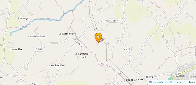 localisation de l'entreprise MADAME NATHALIE DELAFOSSE à CARANTILLY