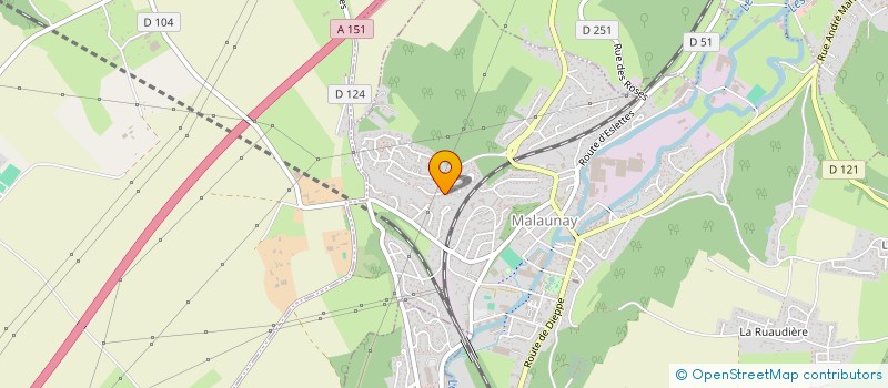 localisation de l'entreprise MADAME NATHALIE DELALANDRE  HOUPPEVILLE