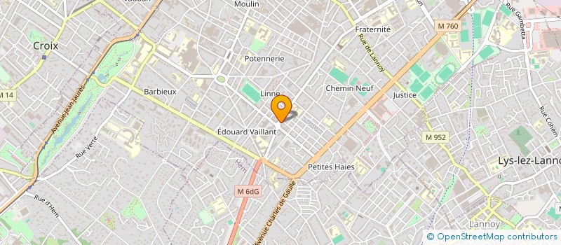 localisation de l'entreprise MADAME NATHALIE DELAUME à ROUBAIX