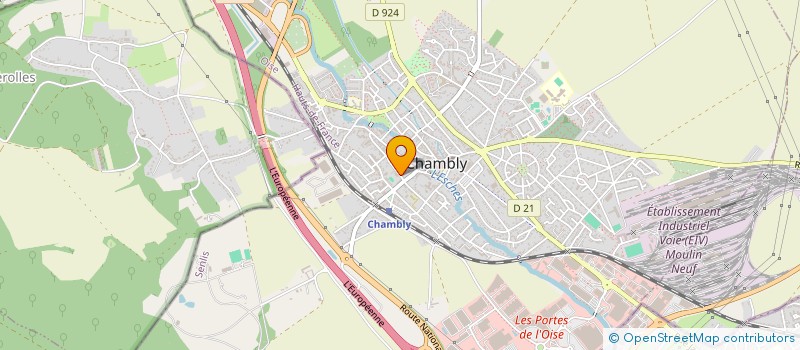 localisation de l'entreprise MADAME NATHALIE DELAUNAY à CHAMBLY