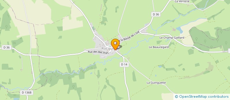 localisation de l'entreprise MADAME NATHALIE DELBASSE  ROCQUIGNY