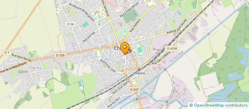 localisation de l'entreprise MADAME NATHALIE DELEPINE  BICHANCOURT