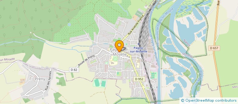 localisation de l'entreprise MADAME NATHALIE DELOOS à PAGNY-SUR-MOSELLE