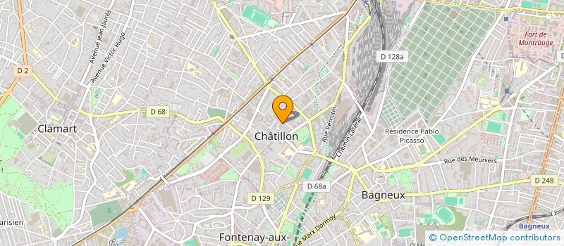 localisation de l'entreprise MADAME NATHALIE DELORME à ANTONY