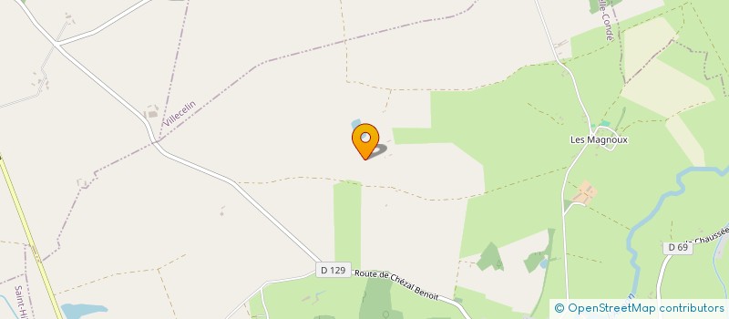 localisation de l'entreprise MADAME NATHALIE DELPERDANGE  LA CELLE-CONDE