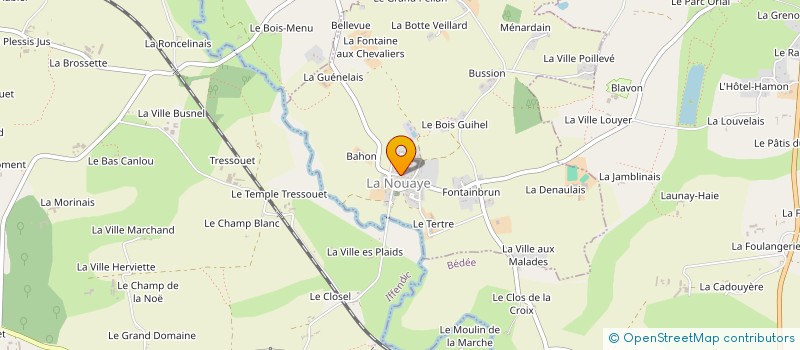 localisation de l'entreprise MADAME NATHALIE DEMAREST  LA NOUAYE