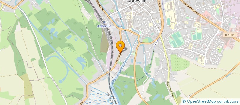 localisation de l'entreprise MADAME NATHALIE DEMEULEMESTER  ABBEVILLE