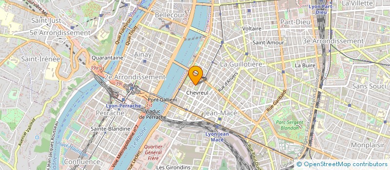 localisation de l'entreprise MADAME NATHALIE DEMICHEL  LYON