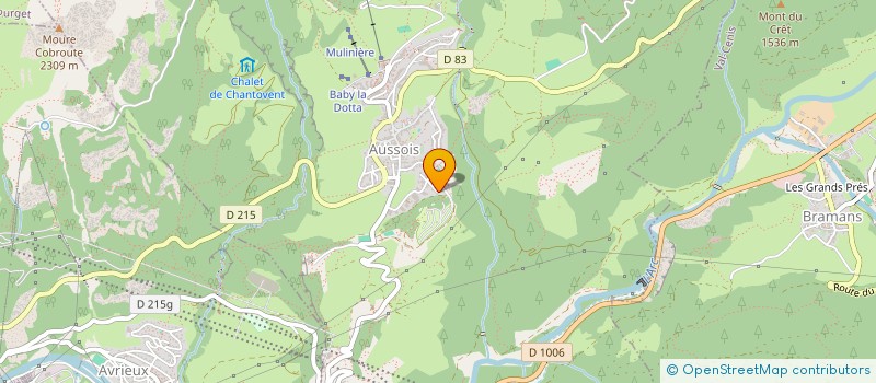 localisation de l'entreprise MADAME NATHALIE DEMONCHY  AUSSOIS