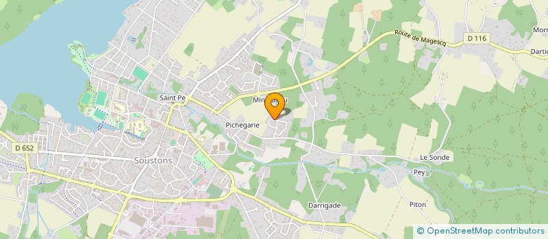 localisation de l'entreprise MADAME NATHALIE DEMOURON  SOUSTONS