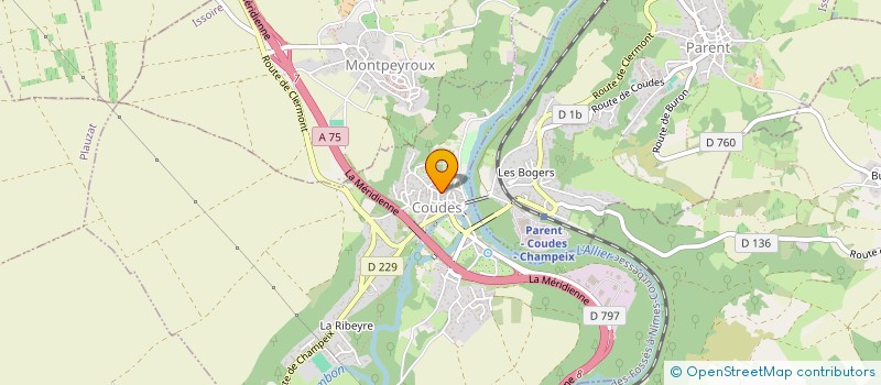 localisation de l'entreprise MADAME NATHALIE DEN BAES  COUDES