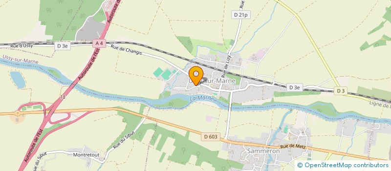 localisation de l'entreprise MADAME NATHALIE DERVILLE  USSY-SUR-MARNE