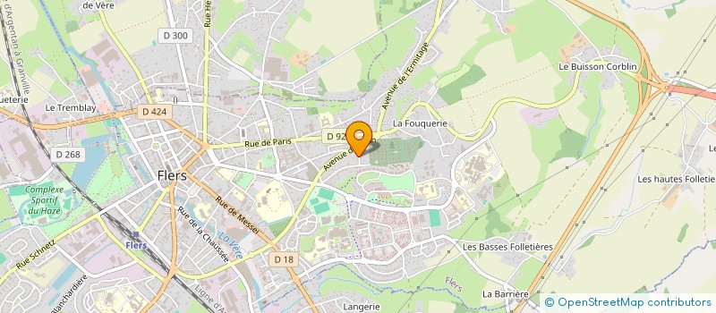 localisation de l'entreprise MADAME NATHALIE DESAUNAY à FLERS