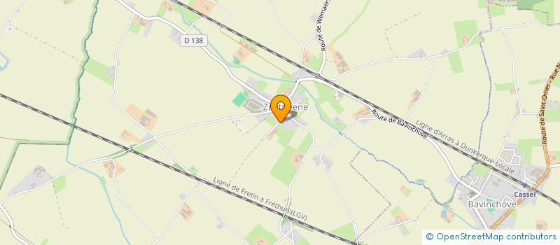 localisation de l'entreprise MADAME NATHALIE DESCAMPS  BLENDECQUES