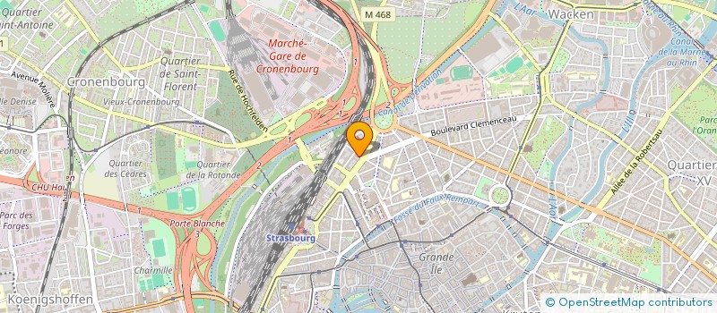 localisation de l'entreprise MADAME NATHALIE DESCHINKEL à STRASBOURG