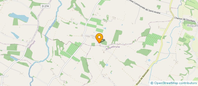 localisation de l'entreprise MADAME NATHALIE DESFORGES  VIC-FEZENSAC