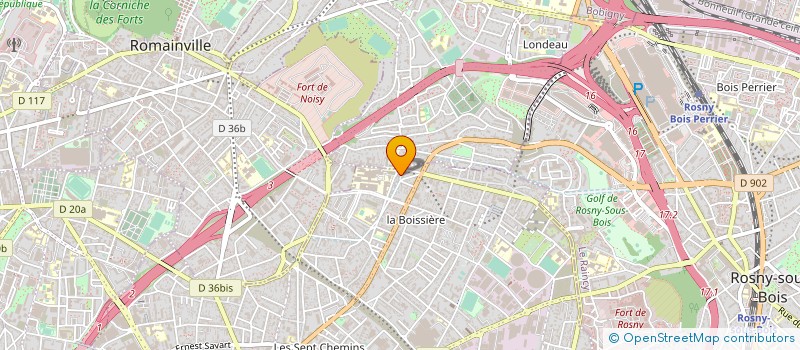 localisation de l'entreprise MADAME NATHALIE DESGORCES à MONTREUIL