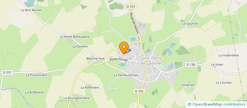 localisation de l'entreprise MADAME NATHALIE DESPERROIS  SAINT-DENIS-DE-GASTINES