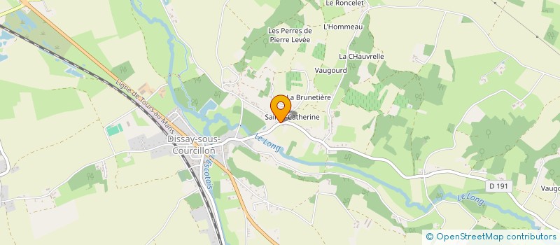 localisation de l'entreprise MADAME NATHALIE DESPONT à DISSAY-SOUS-COURCILLON