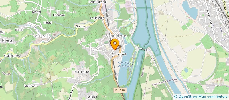 localisation de l'entreprise MADAME NATHALIE DESSAINT  SAINT-PIERRE-DE-BUF